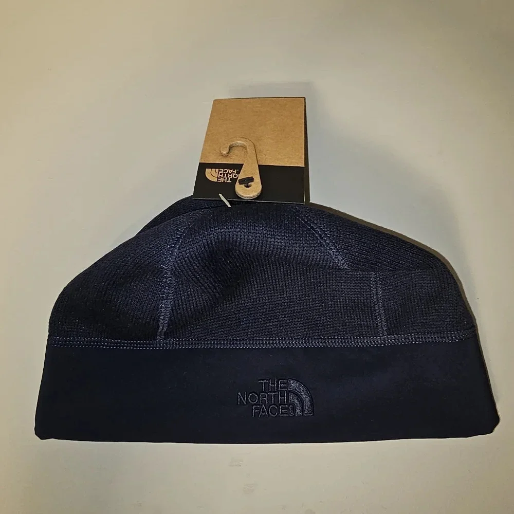 THE NORTH FACE Front Range Navy Blue Beanie Women's winter hat Size L/XL